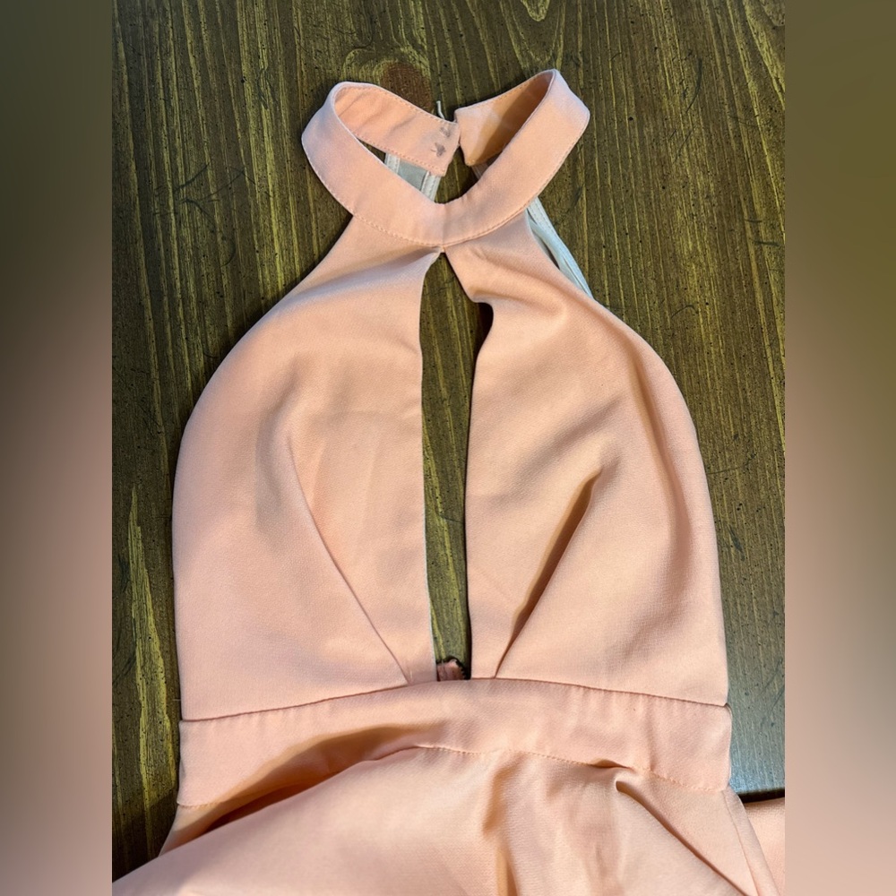 Mini Halter Flowy Dress - Picture 6 of 6